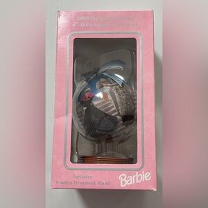 Mattel 1998 Barbie Holiday Ornament with Pink Box